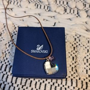 Swarovski heart necklace
